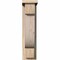 Ekena Millwork Alpine Smooth Corbel w/Backplate, Douglas Fir, 5 1/2"W x 10"D x 22"H COR06X10X22ALP01SDF - alternate 4